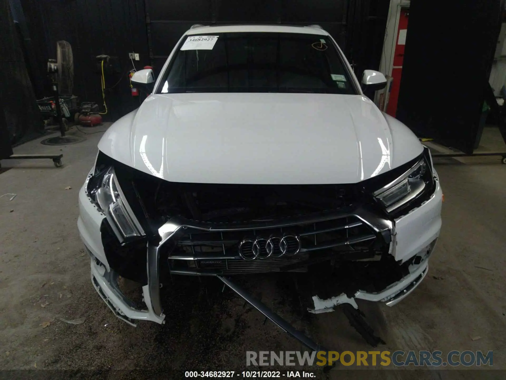 6 Фотография поврежденного автомобиля WA1ANAFY1L2098922 AUDI Q5 2020