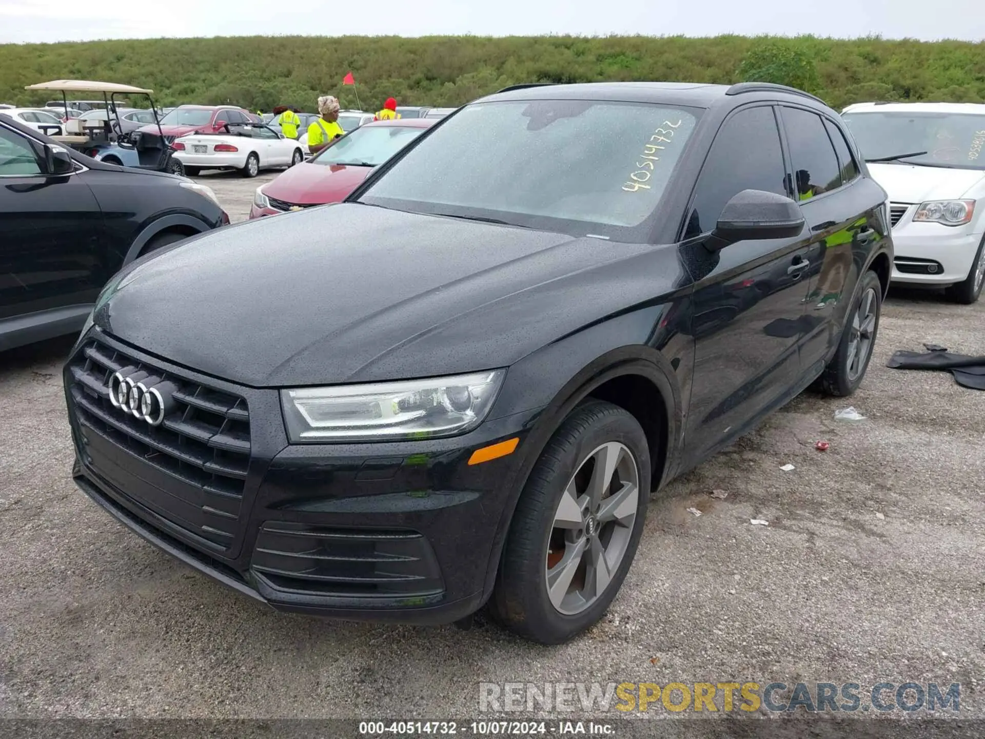 2 Фотография поврежденного автомобиля WA1ANAFY1L2105867 AUDI Q5 2020