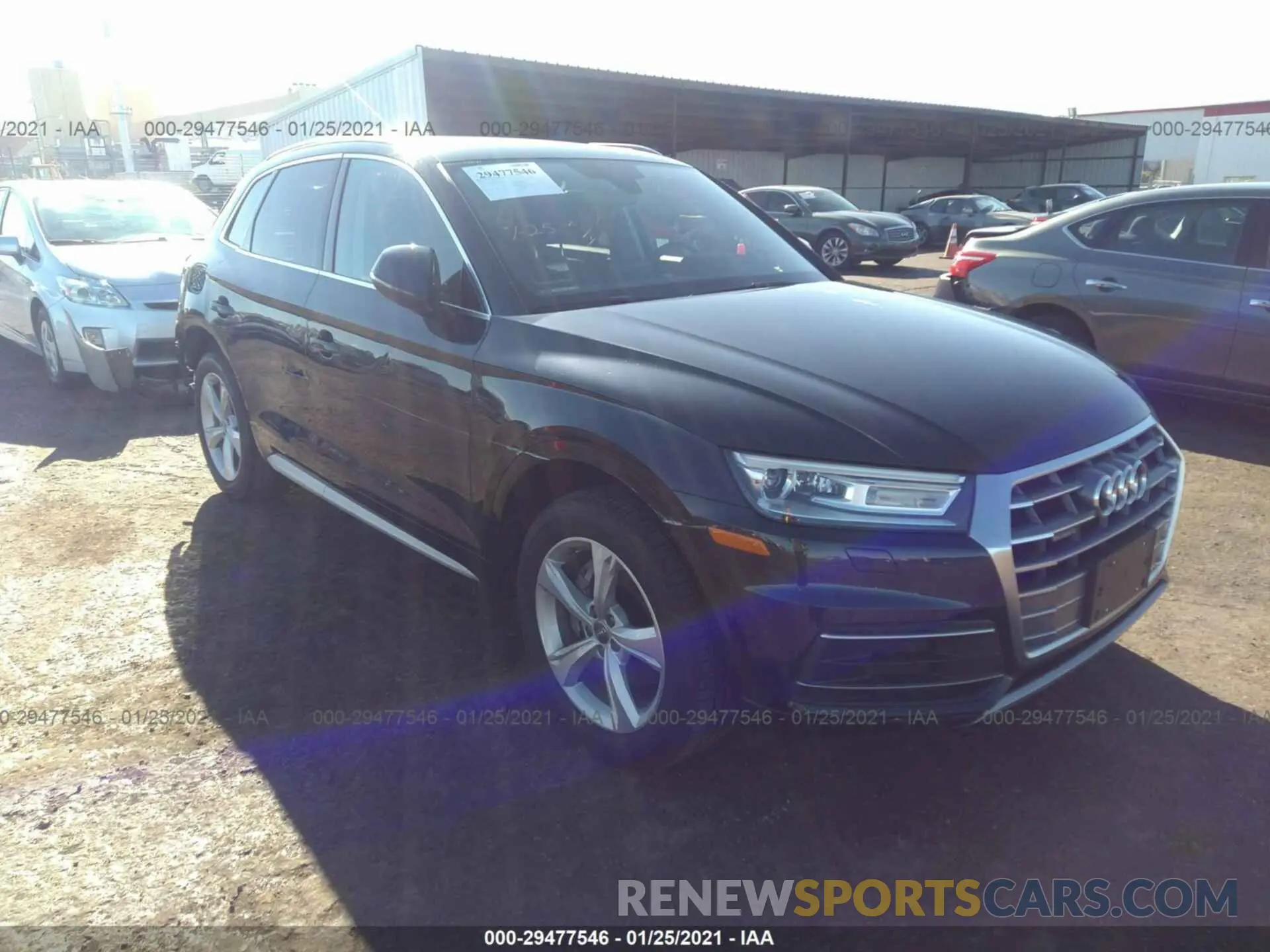 1 Photograph of a damaged car WA1ANAFY2L2037899 AUDI Q5 2020
