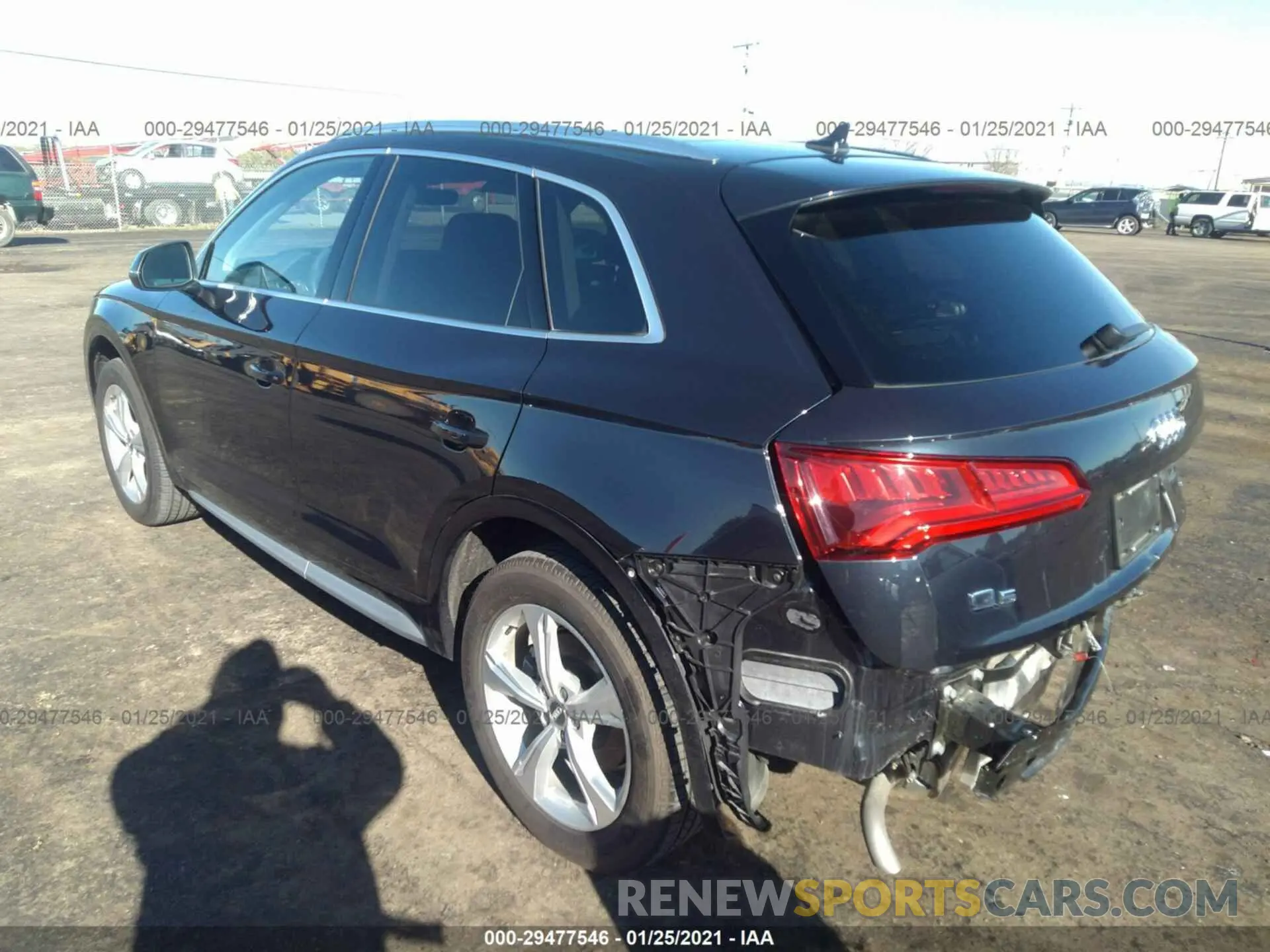 3 Photograph of a damaged car WA1ANAFY2L2037899 AUDI Q5 2020