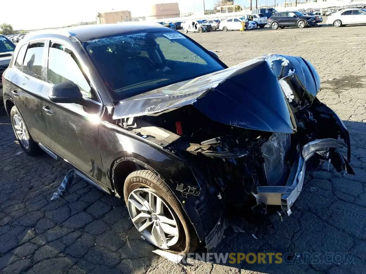 4 Фотография поврежденного автомобиля WA1ANAFY2L2044335 AUDI Q5 2020
