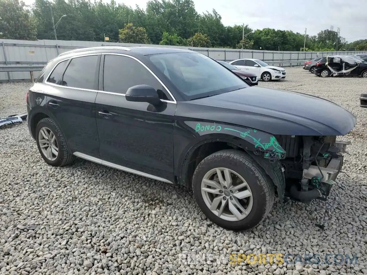 4 Фотография поврежденного автомобиля WA1ANAFY4L2039184 AUDI Q5 2020