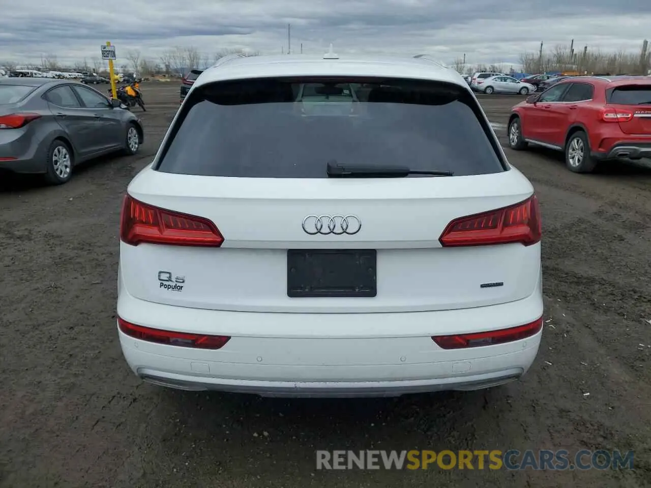 6 Фотография поврежденного автомобиля WA1ANAFY4L2043820 AUDI Q5 2020