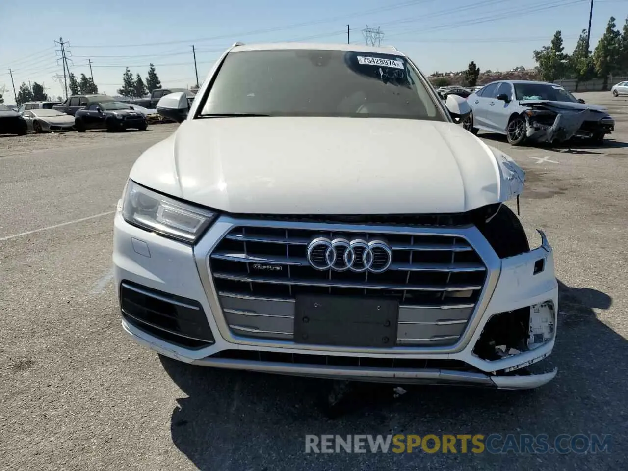 5 Фотография поврежденного автомобиля WA1ANAFY5L2039890 AUDI Q5 2020
