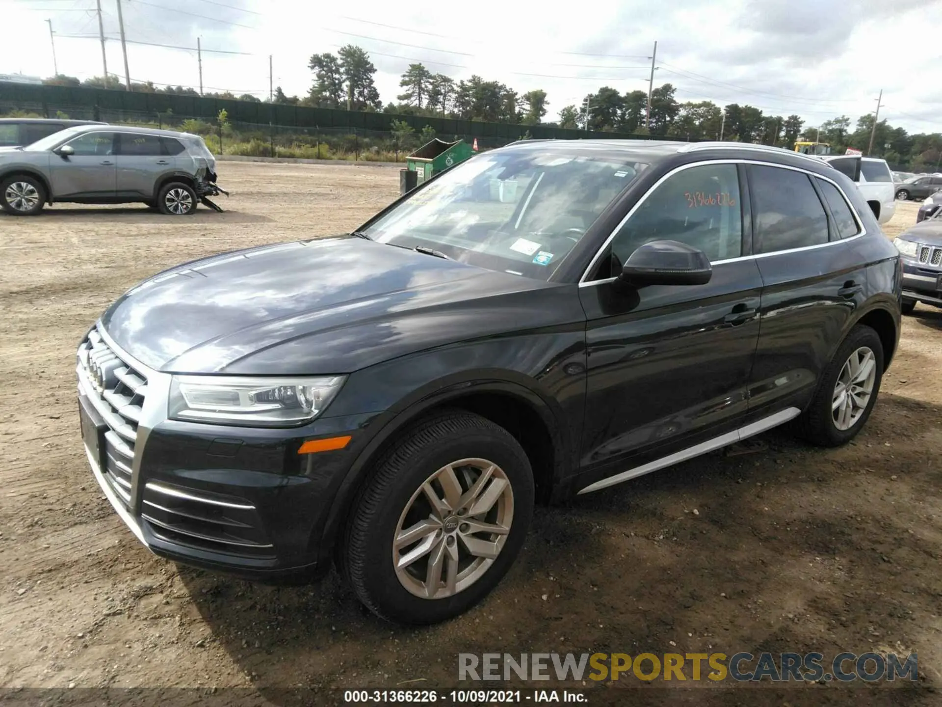 2 Photograph of a damaged car WA1ANAFY5L2070184 AUDI Q5 2020