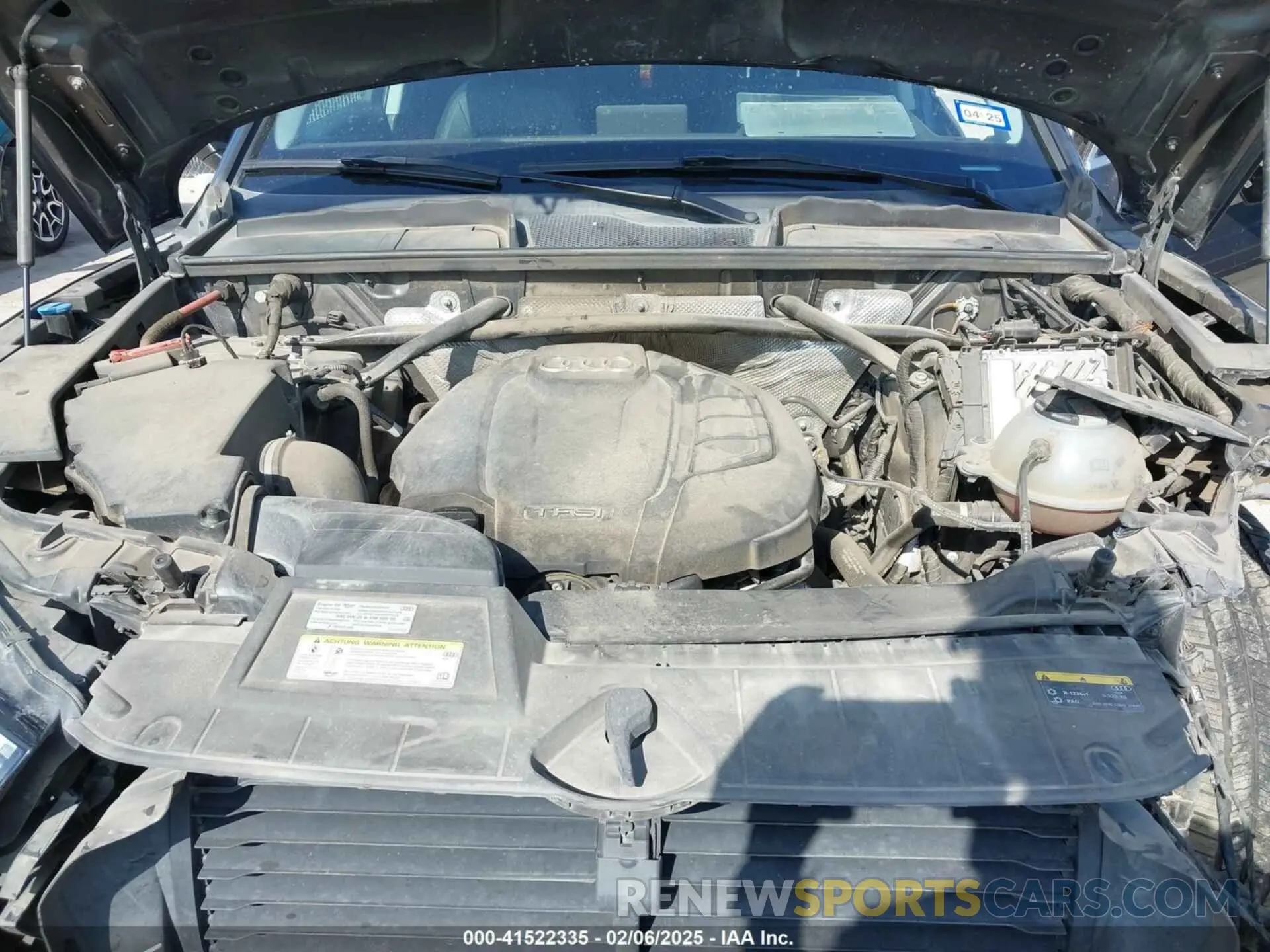 10 Фотография поврежденного автомобиля WA1ANAFY6L2030406 AUDI Q5 2020