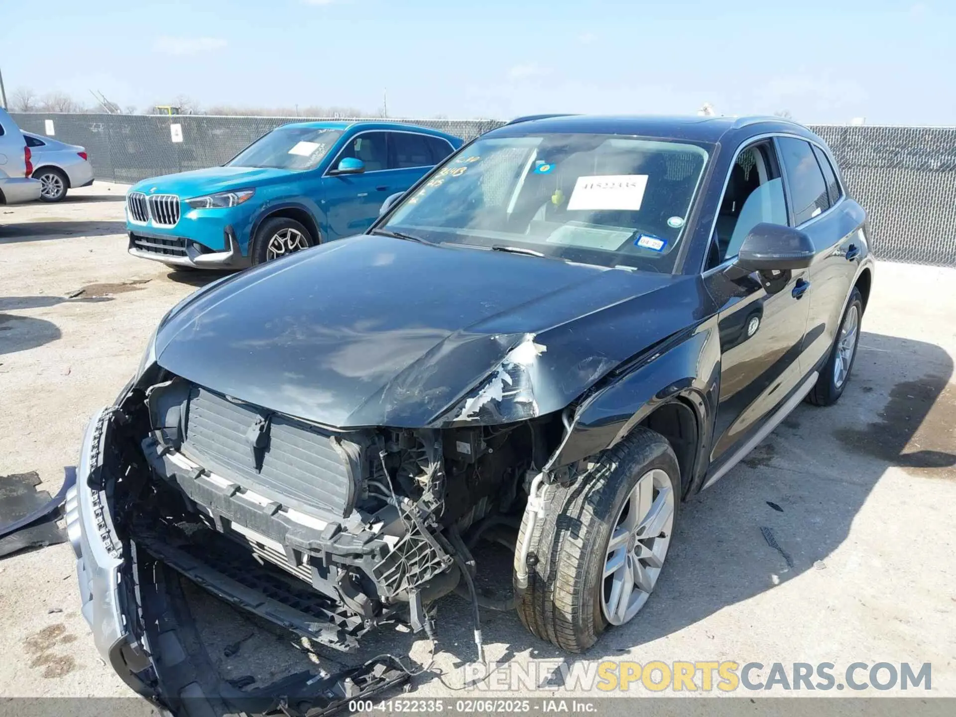 2 Фотография поврежденного автомобиля WA1ANAFY6L2030406 AUDI Q5 2020