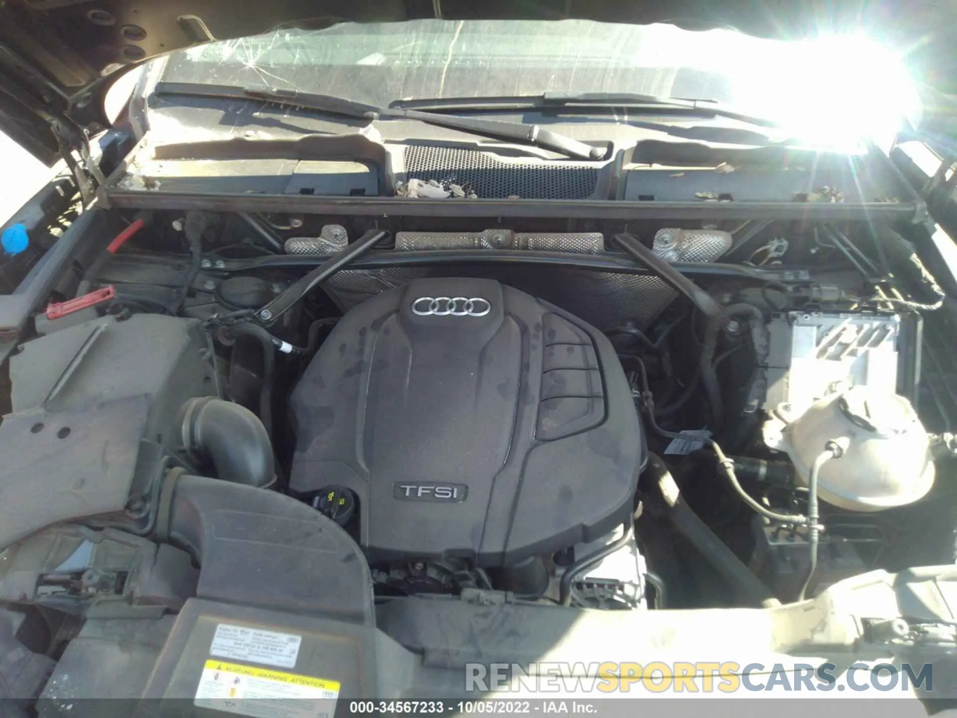 10 Фотография поврежденного автомобиля WA1ANAFY6L2073336 AUDI Q5 2020