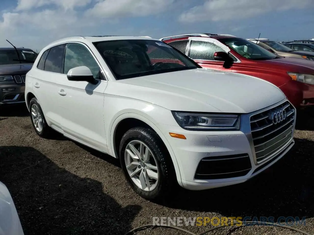 4 Фотография поврежденного автомобиля WA1ANAFY7L2045674 AUDI Q5 2020