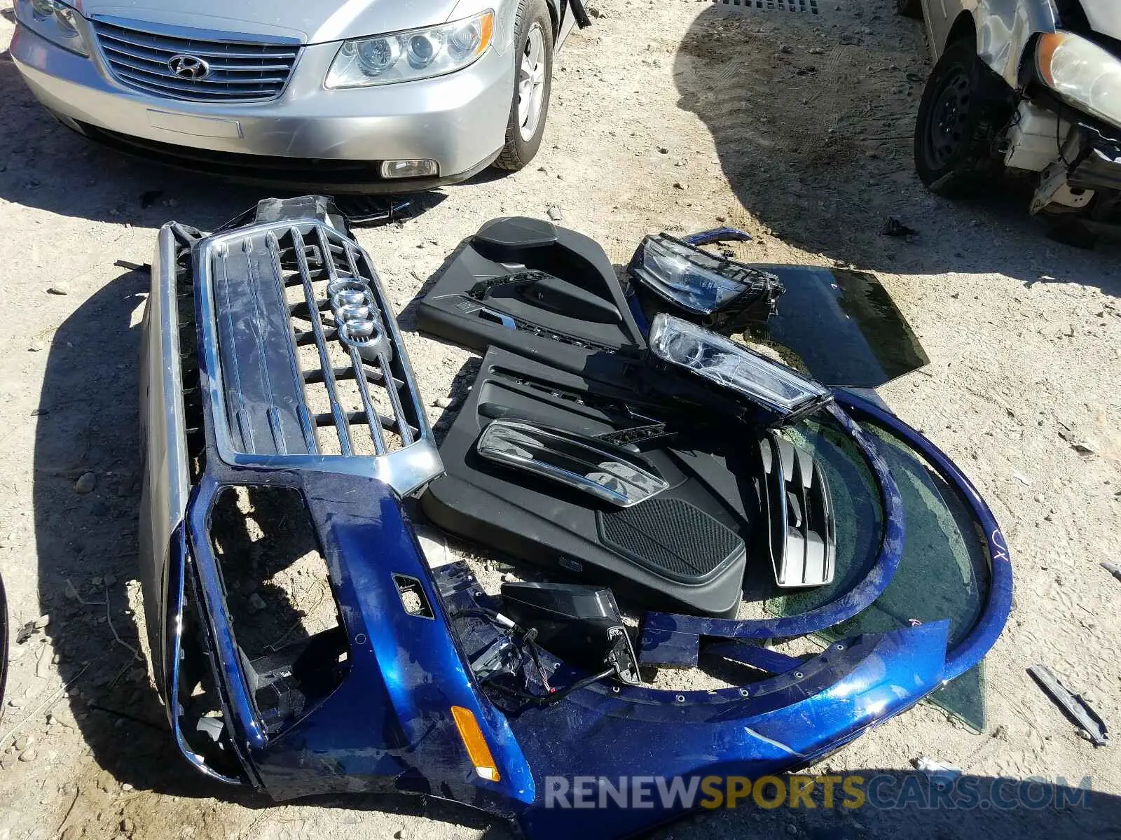 9 Photograph of a damaged car WA1ANAFY8L2000792 AUDI Q5 2020