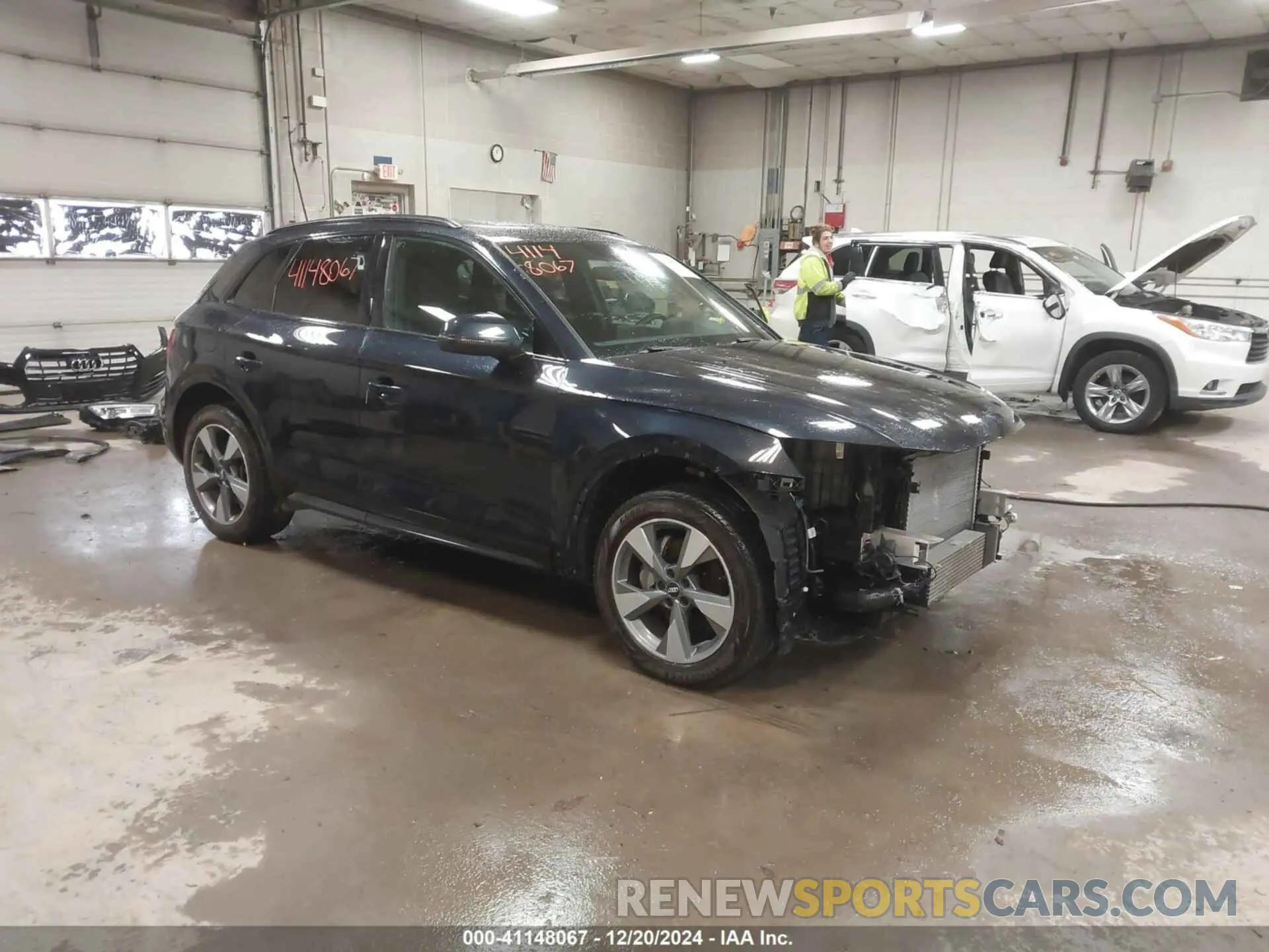 1 Фотография поврежденного автомобиля WA1ANAFY8L2080935 AUDI Q5 2020
