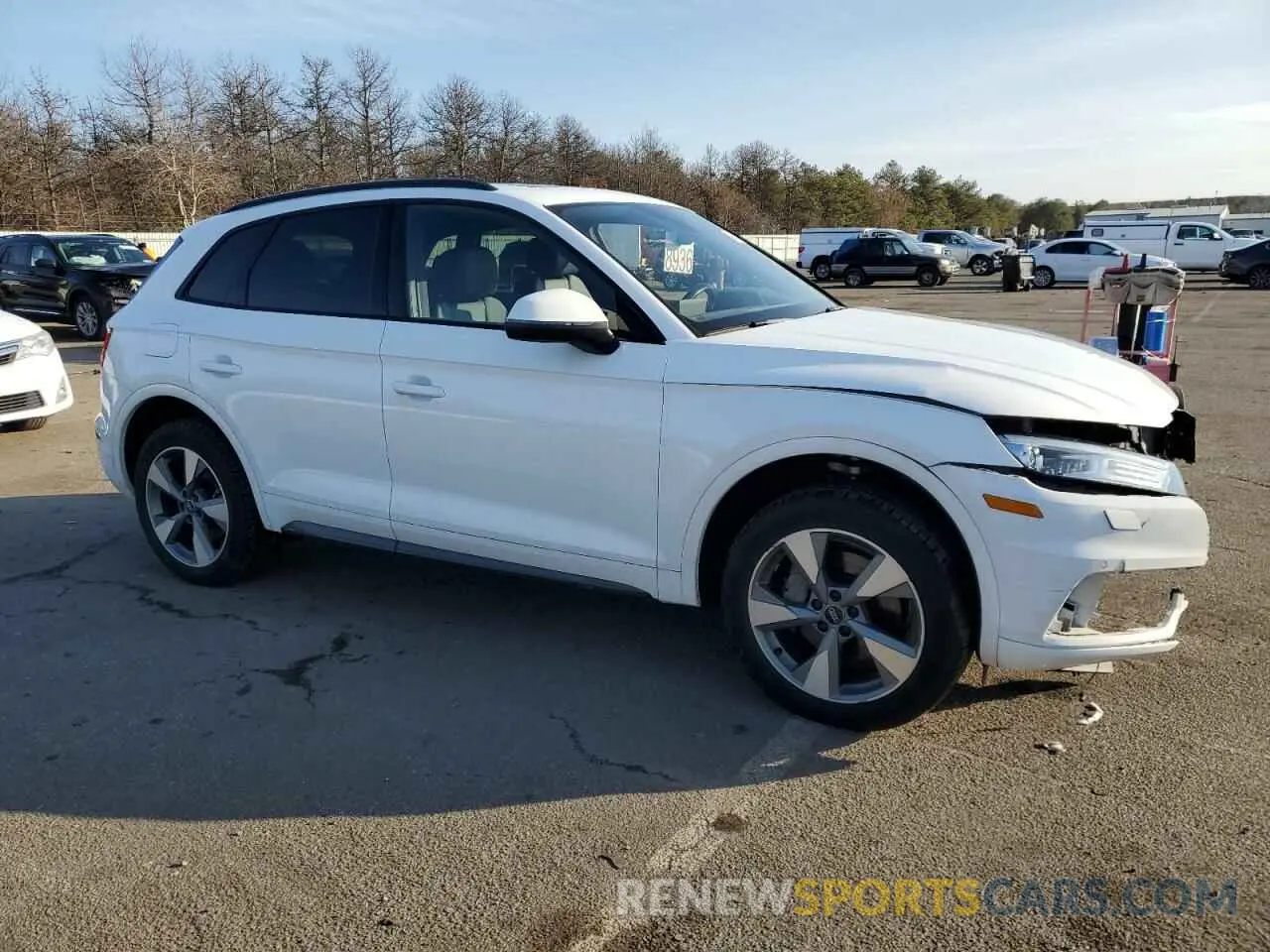 4 Фотография поврежденного автомобиля WA1ANAFY8L2098240 AUDI Q5 2020