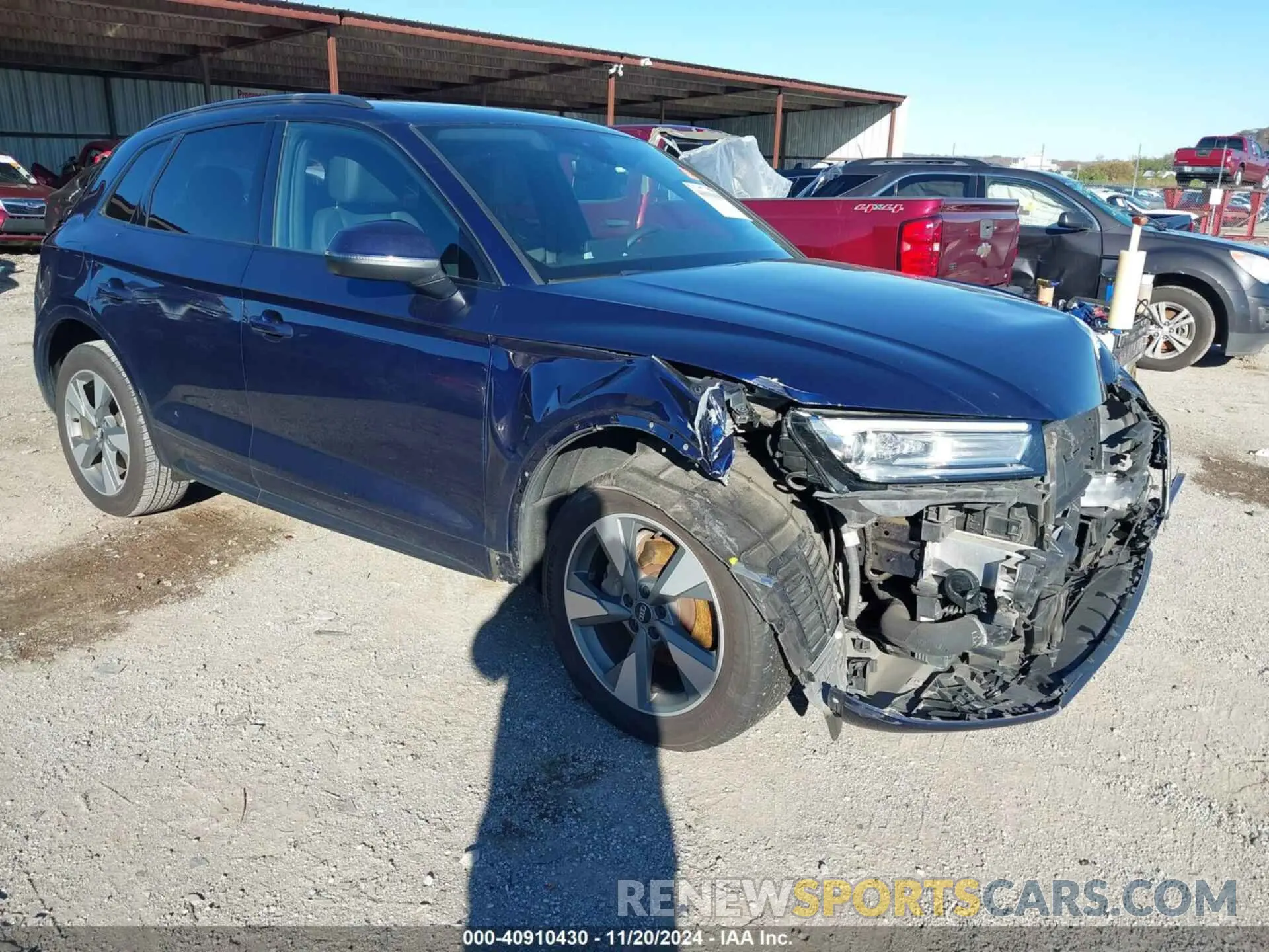 1 Photograph of a damaged car WA1ANAFY8L2114856 AUDI Q5 2020