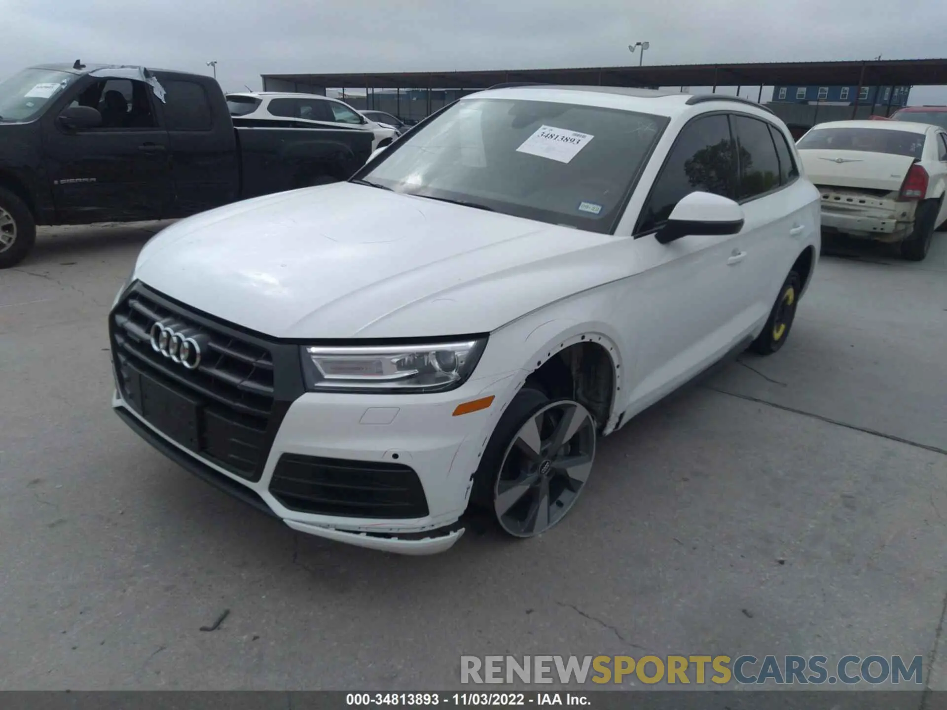 6 Фотография поврежденного автомобиля WA1ANAFY9L2112713 AUDI Q5 2020