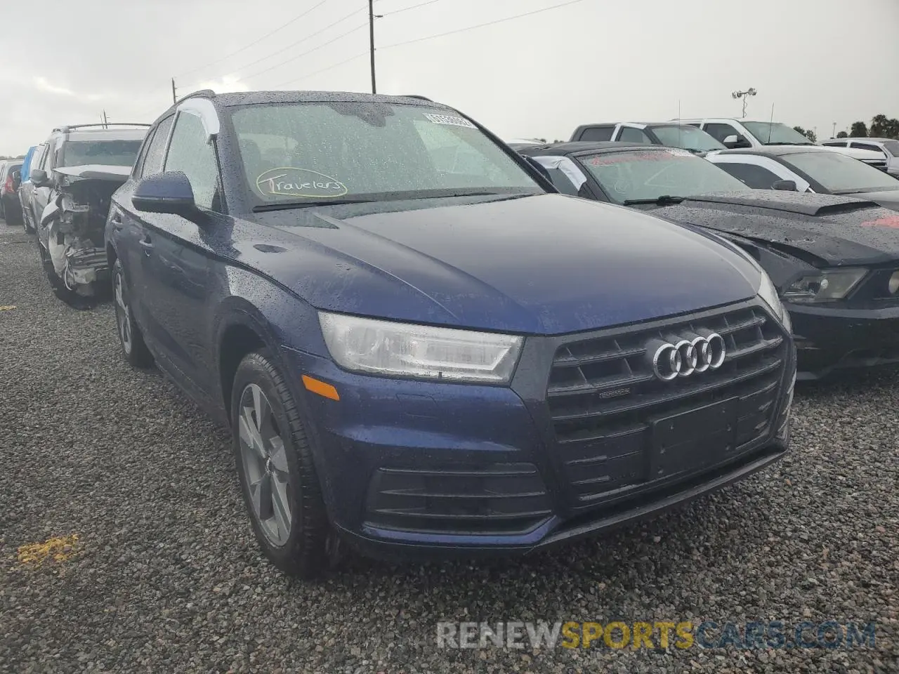 1 Фотография поврежденного автомобиля WA1ANAFY9L2114140 AUDI Q5 2020