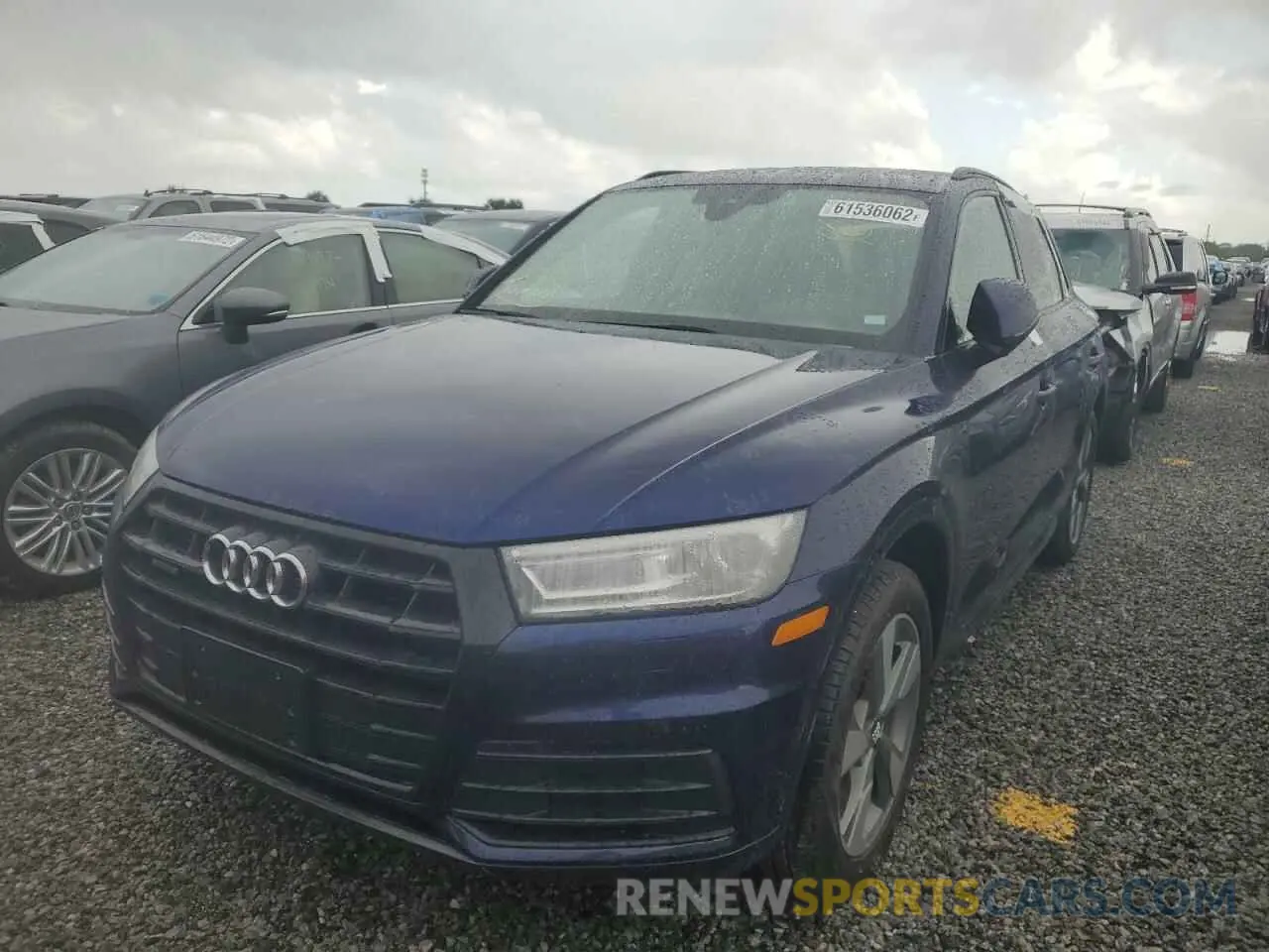 2 Фотография поврежденного автомобиля WA1ANAFY9L2114140 AUDI Q5 2020