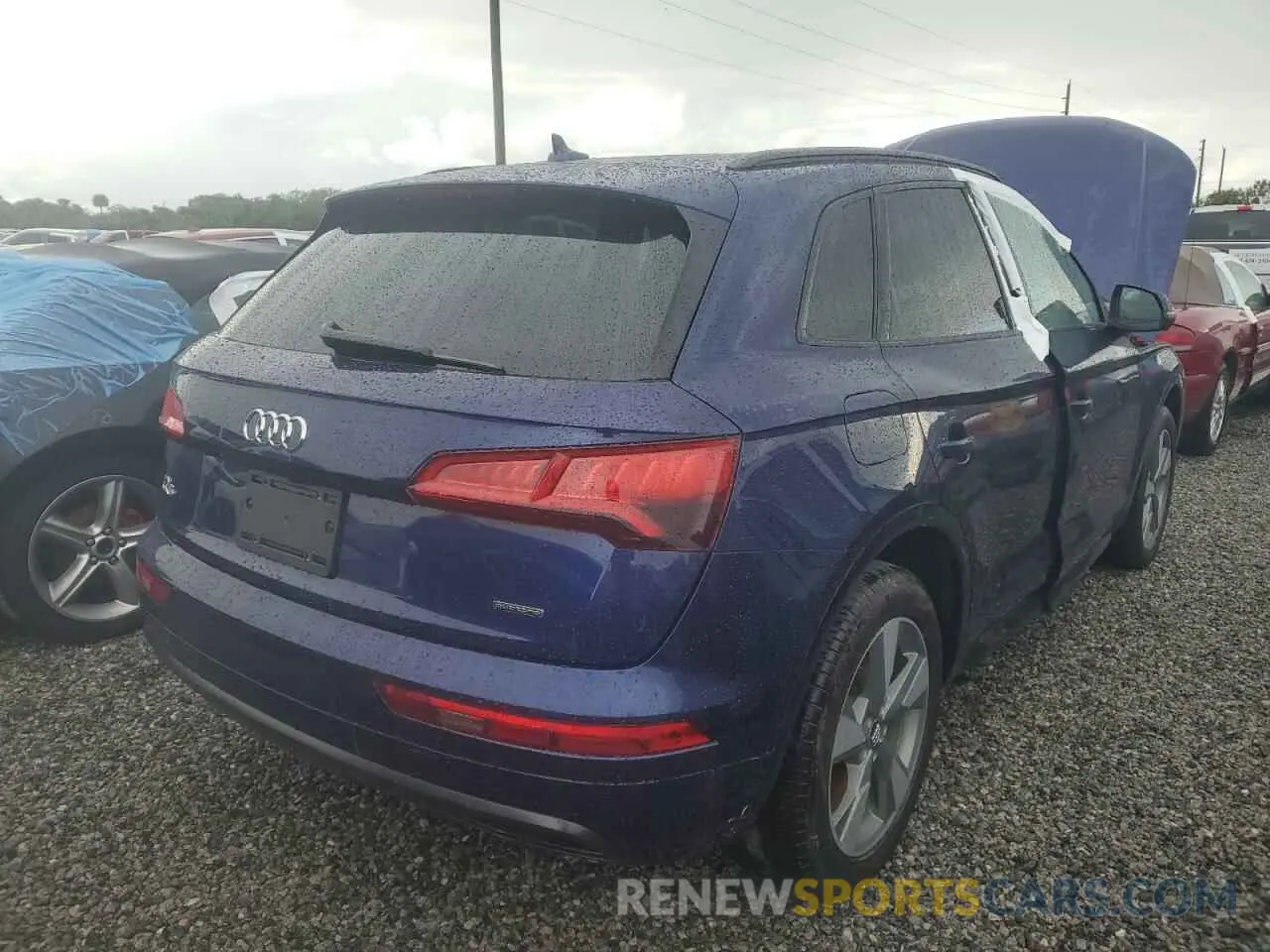 4 Фотография поврежденного автомобиля WA1ANAFY9L2114140 AUDI Q5 2020