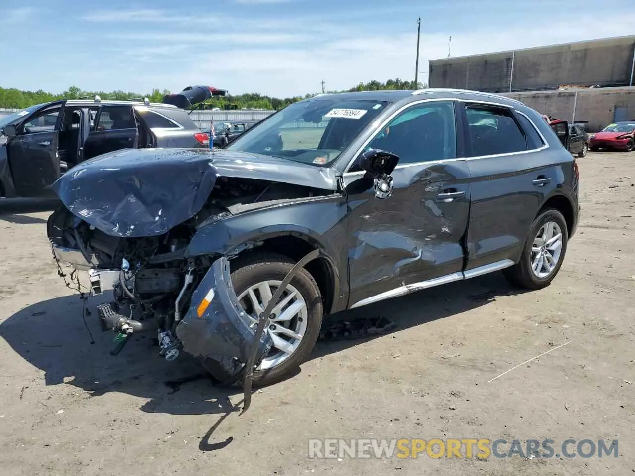 1 Photograph of a damaged car WA1ANAFYXL2043045 AUDI Q5 2020