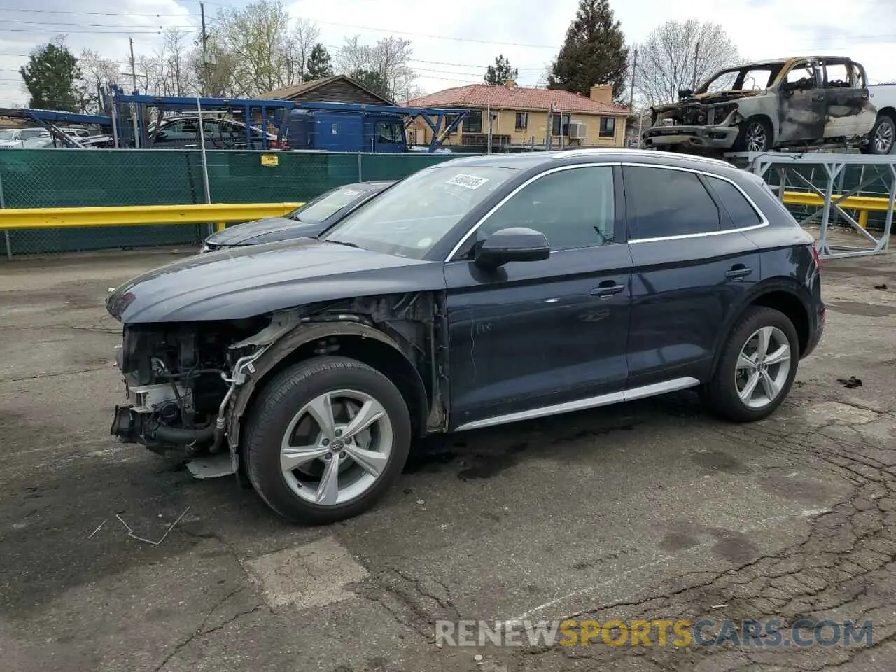 1 Photograph of a damaged car WA1BNAFY0L2044306 AUDI Q5 2020