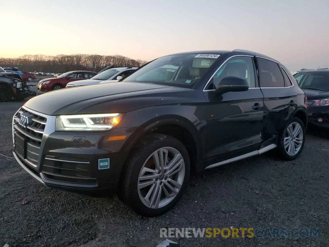 1 Фотография поврежденного автомобиля WA1BNAFY1L2025862 AUDI Q5 2020