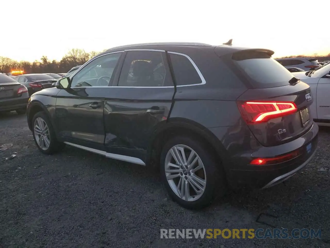 2 Фотография поврежденного автомобиля WA1BNAFY1L2025862 AUDI Q5 2020