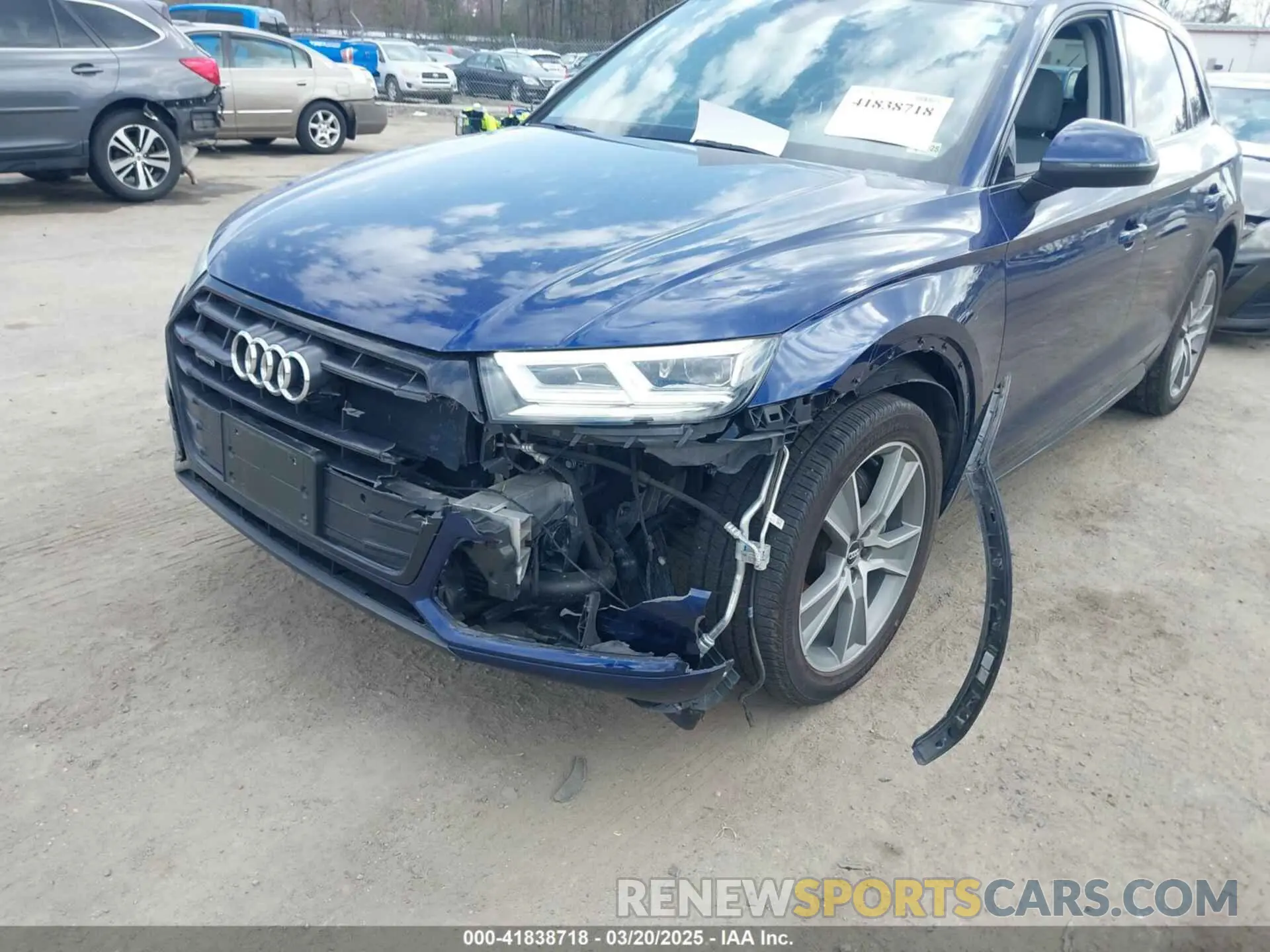 6 Photograph of a damaged car WA1BNAFY2L2011761 AUDI Q5 2020