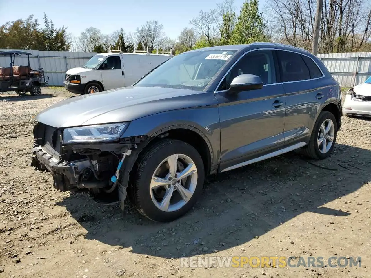 1 Фотография поврежденного автомобиля WA1BNAFY2L2068669 AUDI Q5 2020