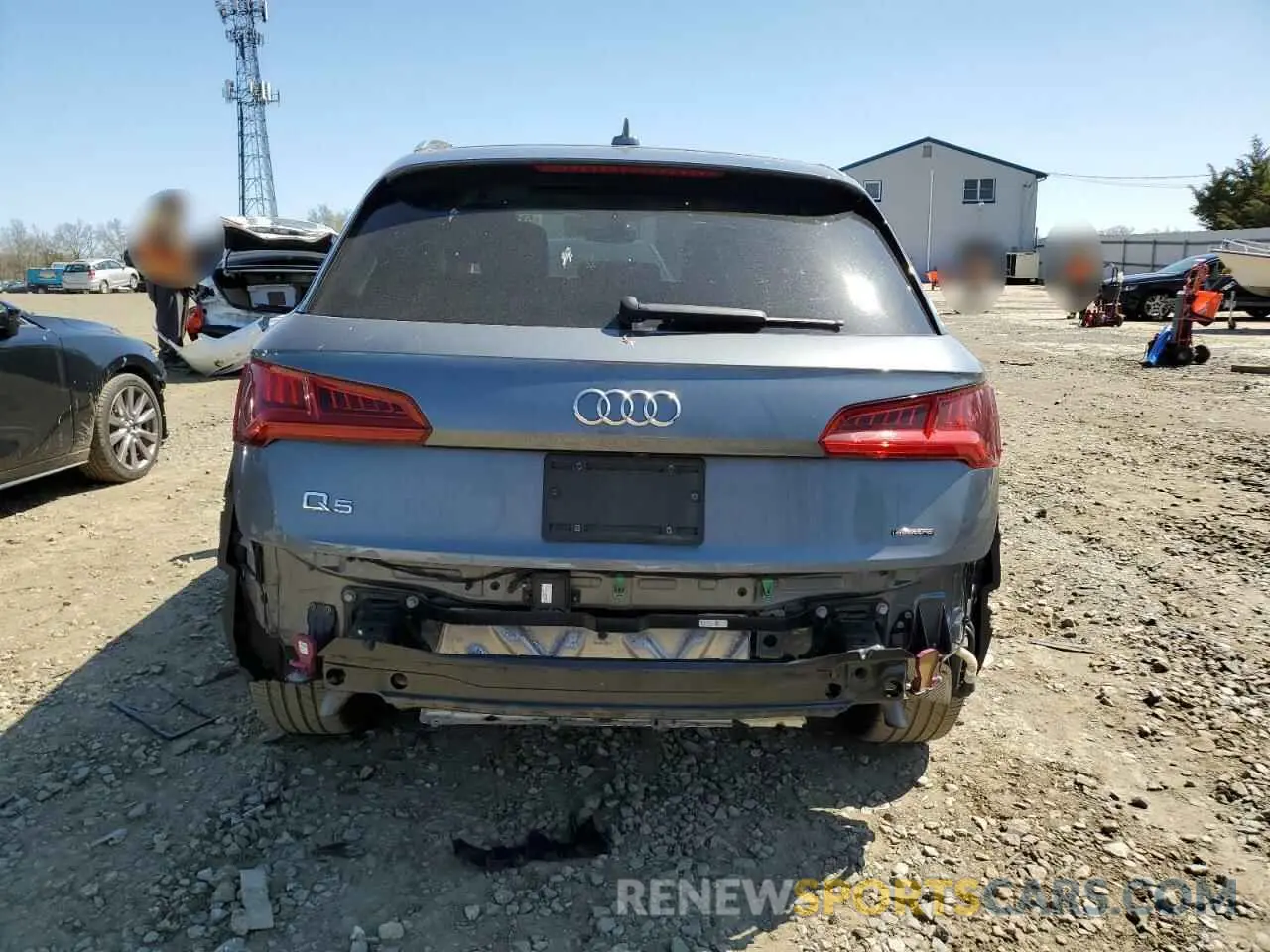 6 Фотография поврежденного автомобиля WA1BNAFY2L2068669 AUDI Q5 2020
