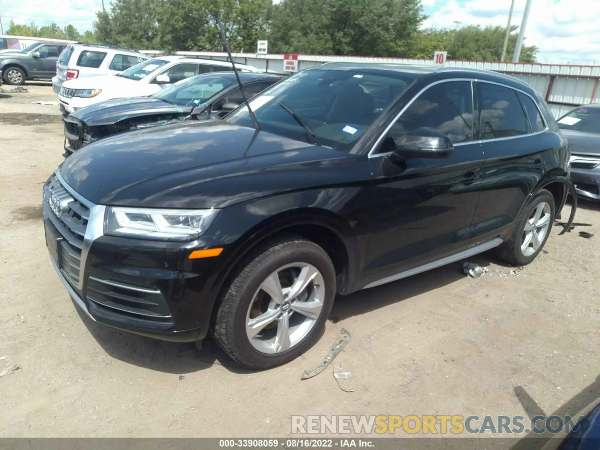 2 Photograph of a damaged car WA1BNAFY3L2082287 AUDI Q5 2020