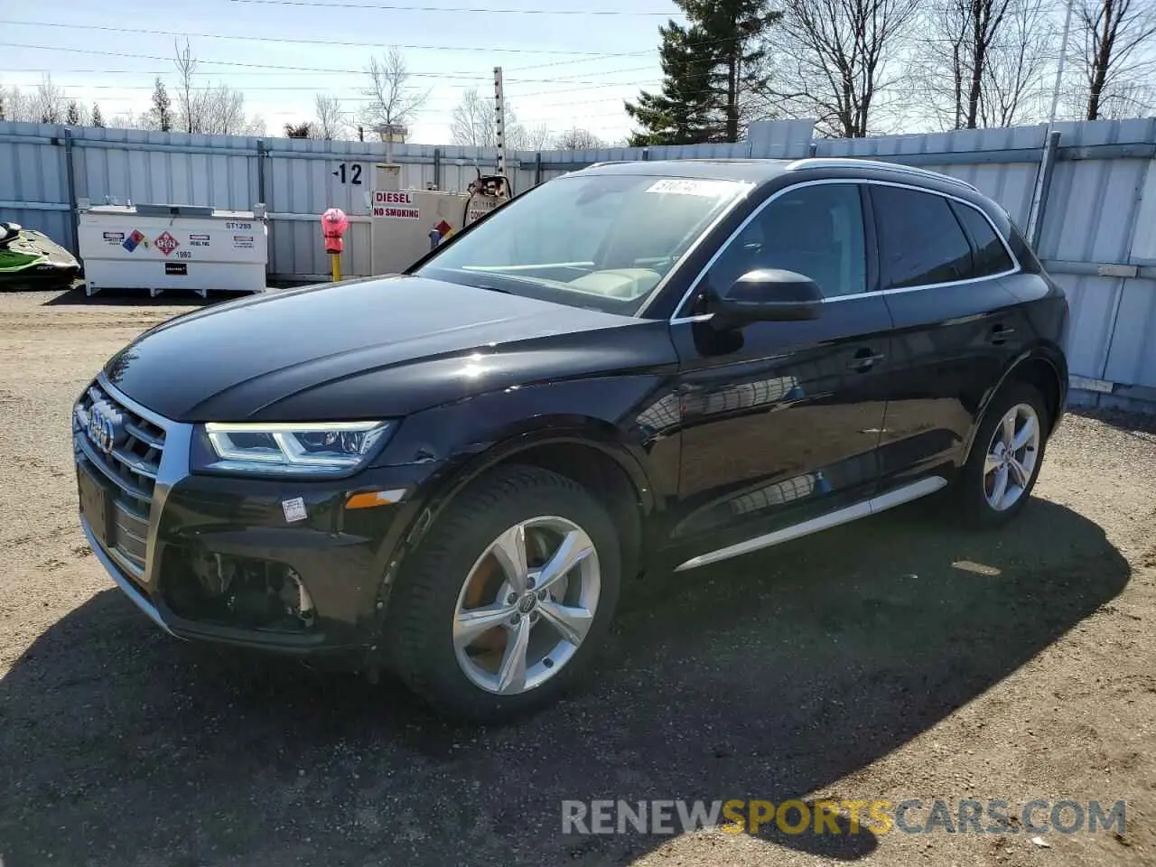1 Фотография поврежденного автомобиля WA1BNAFY4L2014547 AUDI Q5 2020