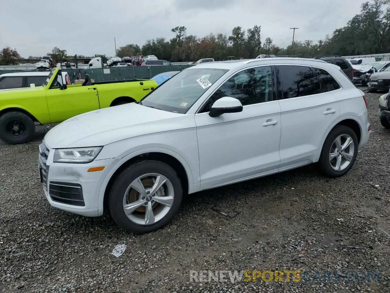1 Фотография поврежденного автомобиля WA1BNAFY5L2101549 AUDI Q5 2020