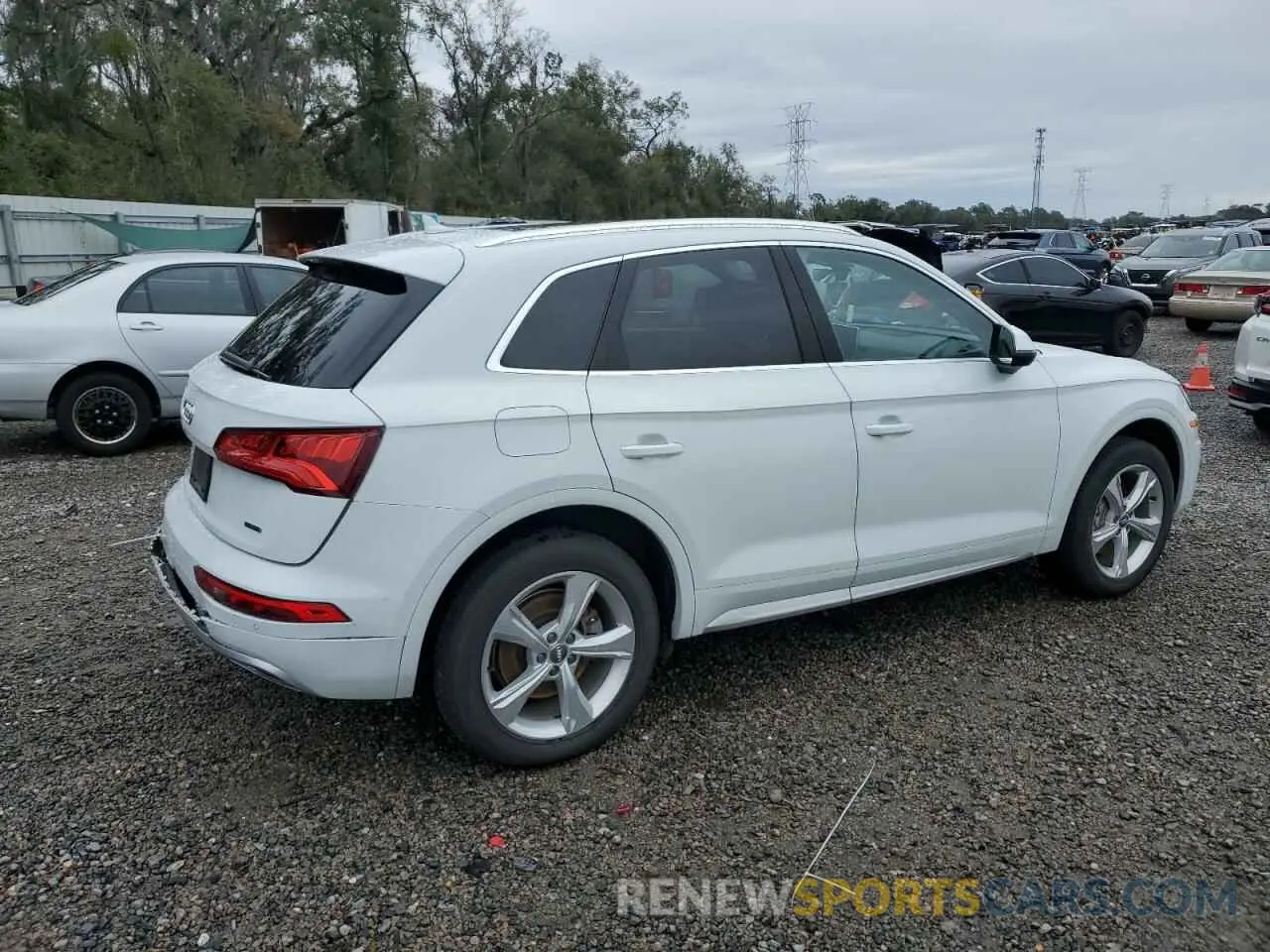 3 Фотография поврежденного автомобиля WA1BNAFY5L2101549 AUDI Q5 2020
