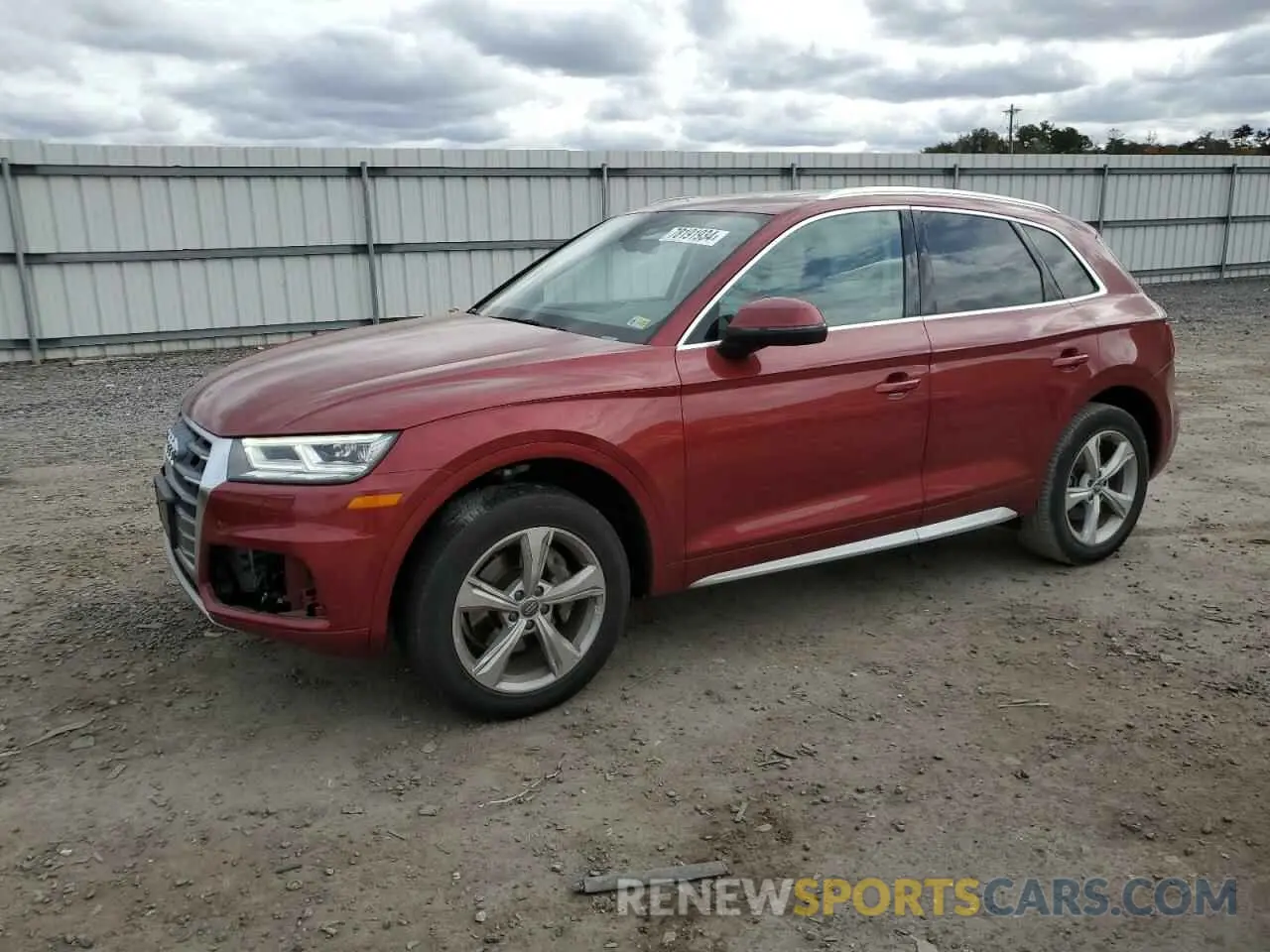 1 Фотография поврежденного автомобиля WA1BNAFY6L2098242 AUDI Q5 2020