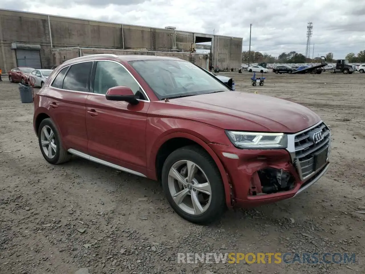 4 Фотография поврежденного автомобиля WA1BNAFY6L2098242 AUDI Q5 2020