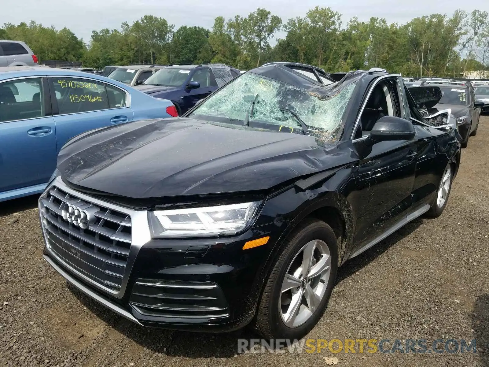 2 Photograph of a damaged car WA1BNAFY7L2012355 AUDI Q5 2020