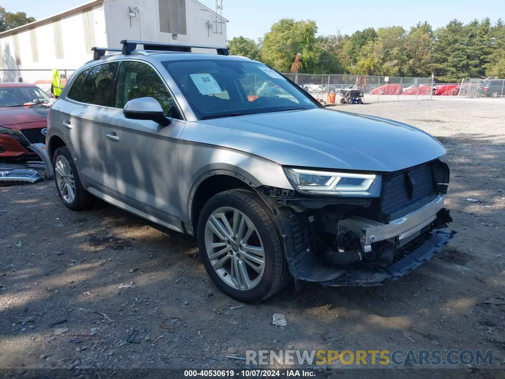 1 Фотография поврежденного автомобиля WA1BNAFY7L2058297 AUDI Q5 2020