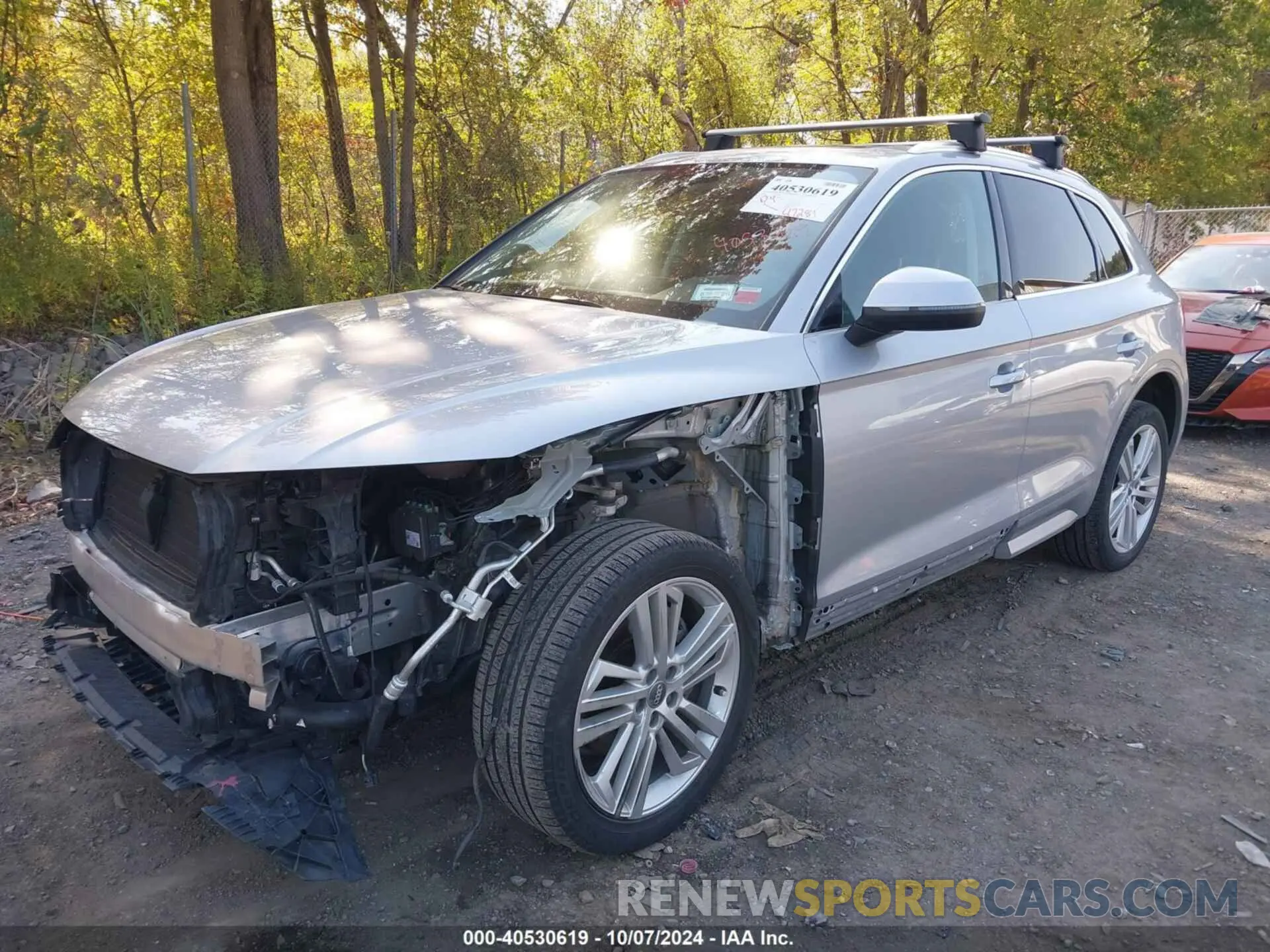 2 Фотография поврежденного автомобиля WA1BNAFY7L2058297 AUDI Q5 2020