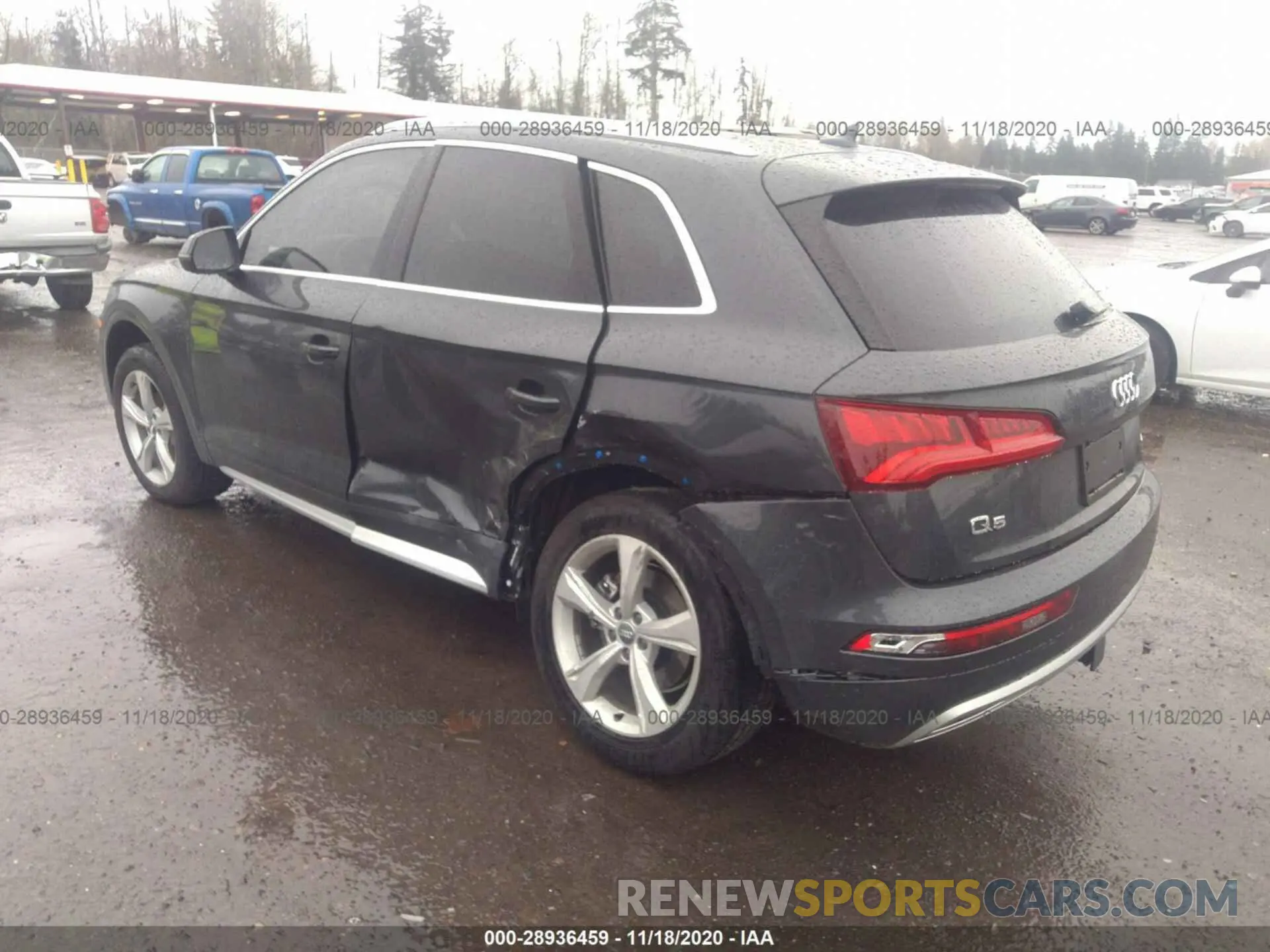 3 Photograph of a damaged car WA1BNAFY8L2083578 AUDI Q5 2020