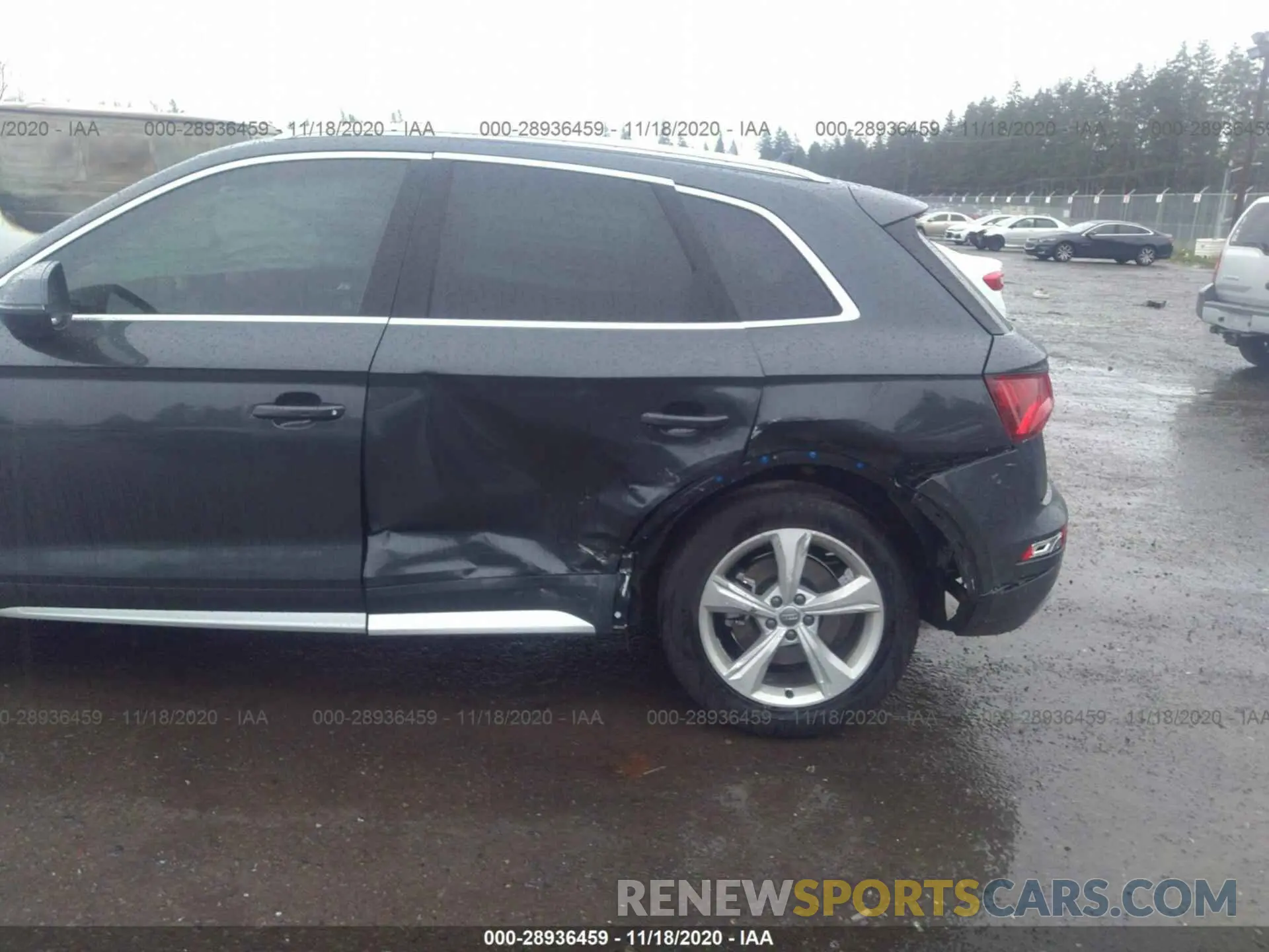 6 Photograph of a damaged car WA1BNAFY8L2083578 AUDI Q5 2020