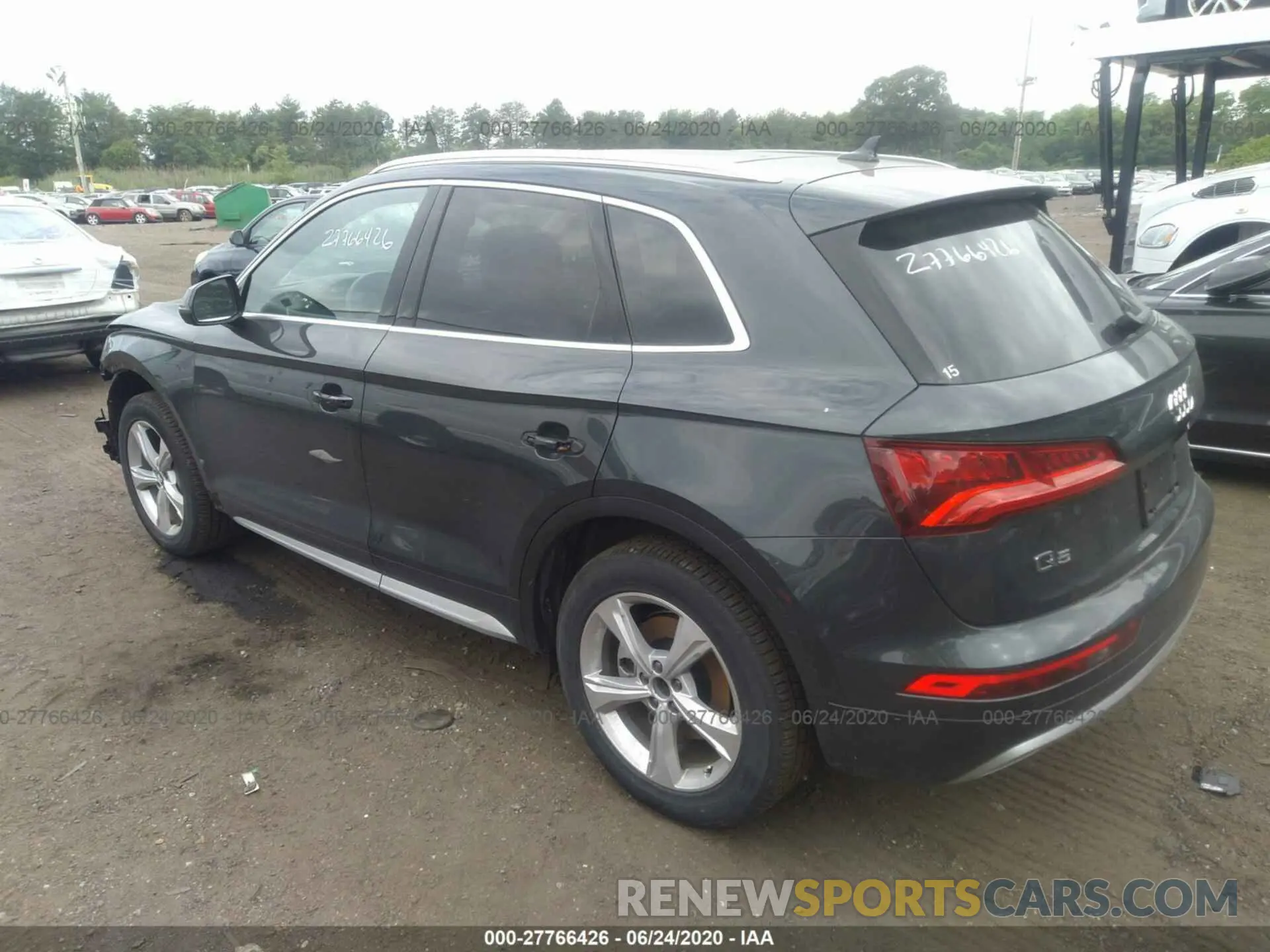 3 Photograph of a damaged car WA1BNAFY9L2016276 AUDI Q5 2020