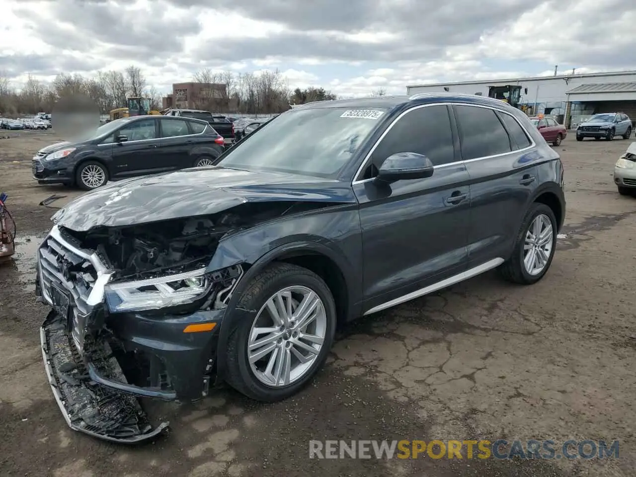1 Фотография поврежденного автомобиля WA1BNAFY9L2017881 AUDI Q5 2020