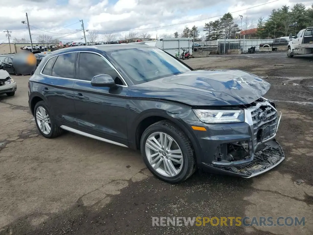 4 Фотография поврежденного автомобиля WA1BNAFY9L2017881 AUDI Q5 2020