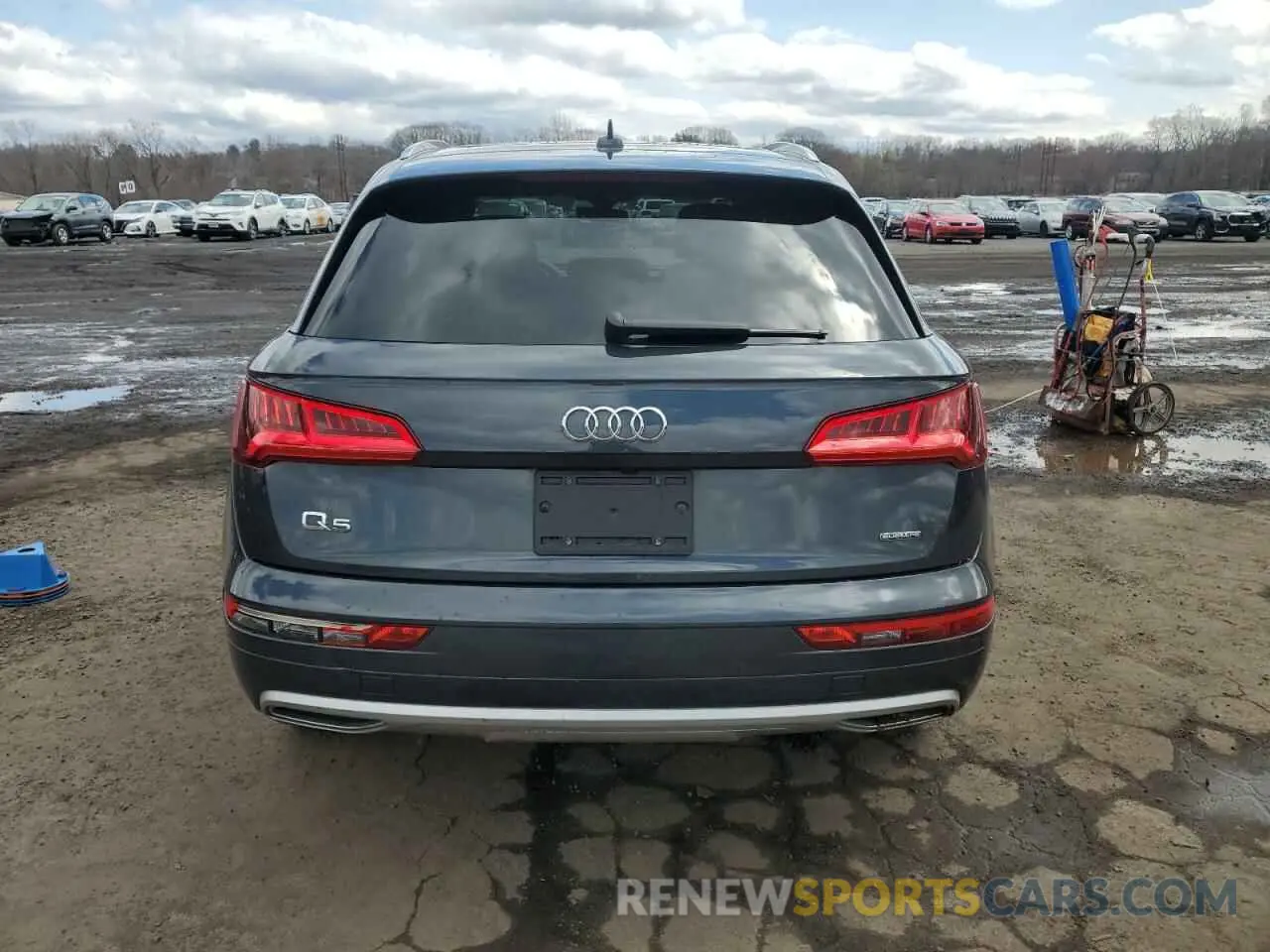 6 Фотография поврежденного автомобиля WA1BNAFY9L2017881 AUDI Q5 2020