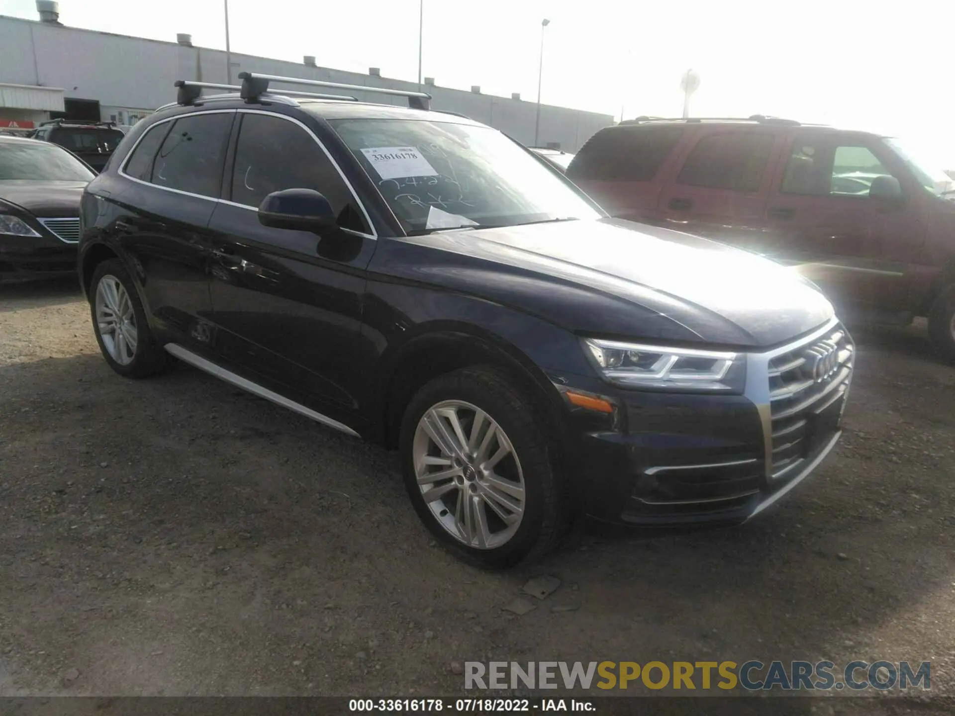 1 Photograph of a damaged car WA1CNAFY0L2079514 AUDI Q5 2020
