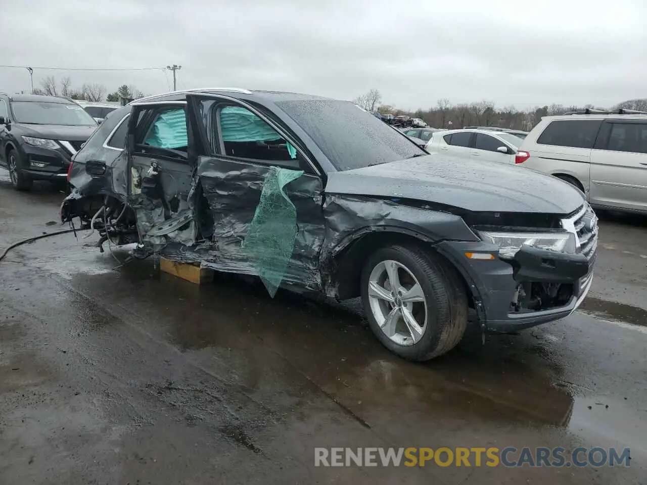 4 Фотография поврежденного автомобиля WA1CNAFY0L2091114 AUDI Q5 2020