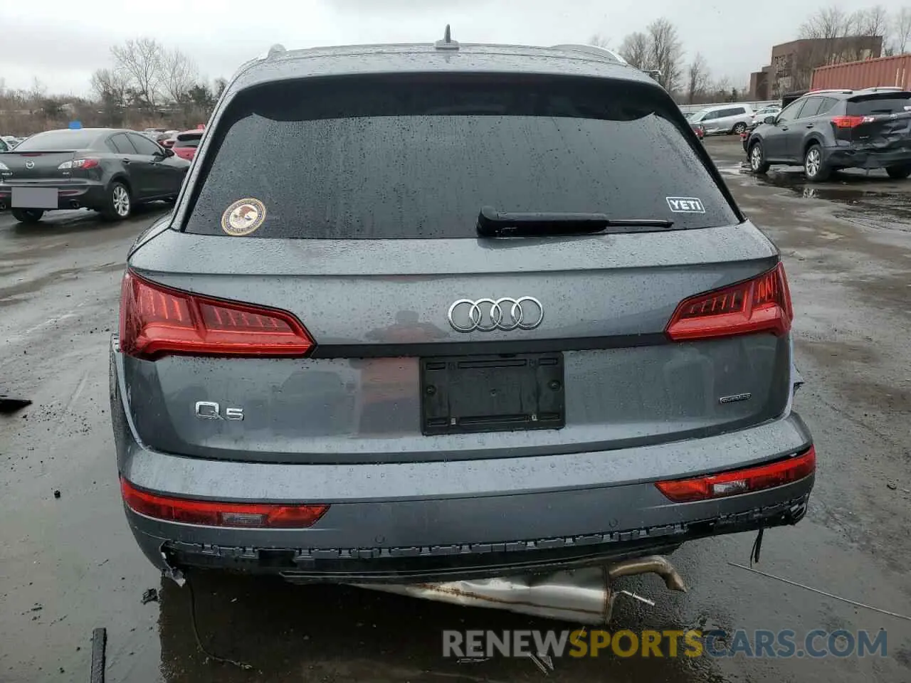 6 Фотография поврежденного автомобиля WA1CNAFY0L2091114 AUDI Q5 2020