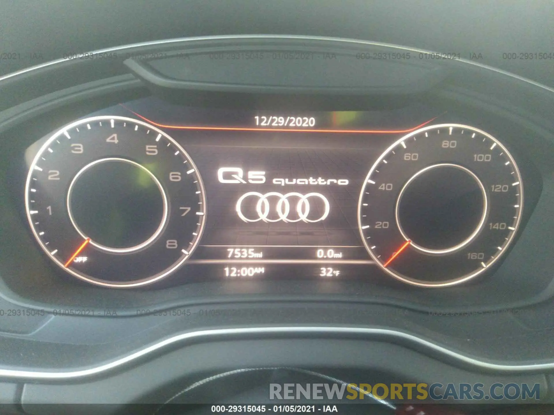 7 Photograph of a damaged car WA1CNAFY2L2045669 AUDI Q5 2020