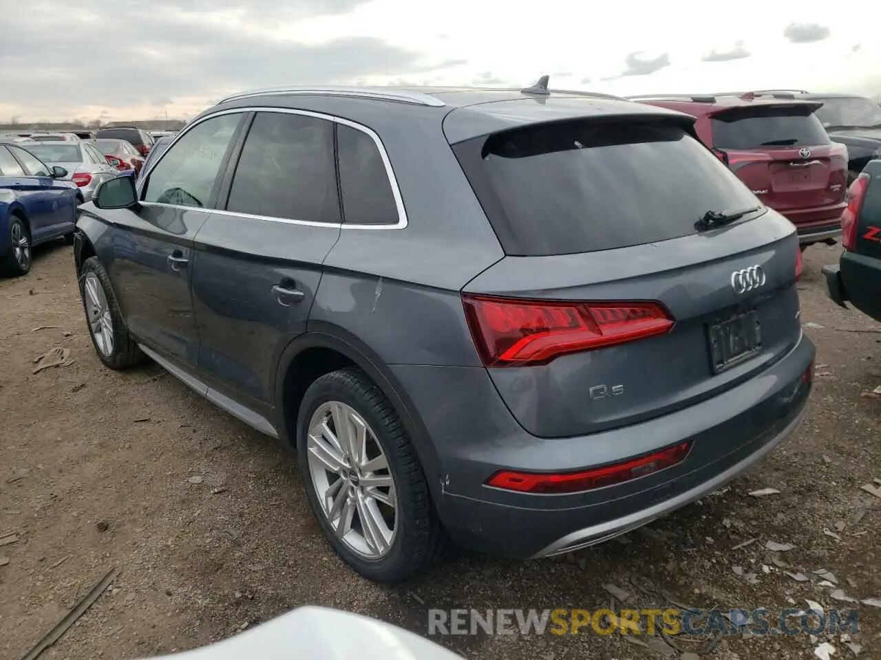 2 Photograph of a damaged car WA1CNAFY5L2001035 AUDI Q5 2020