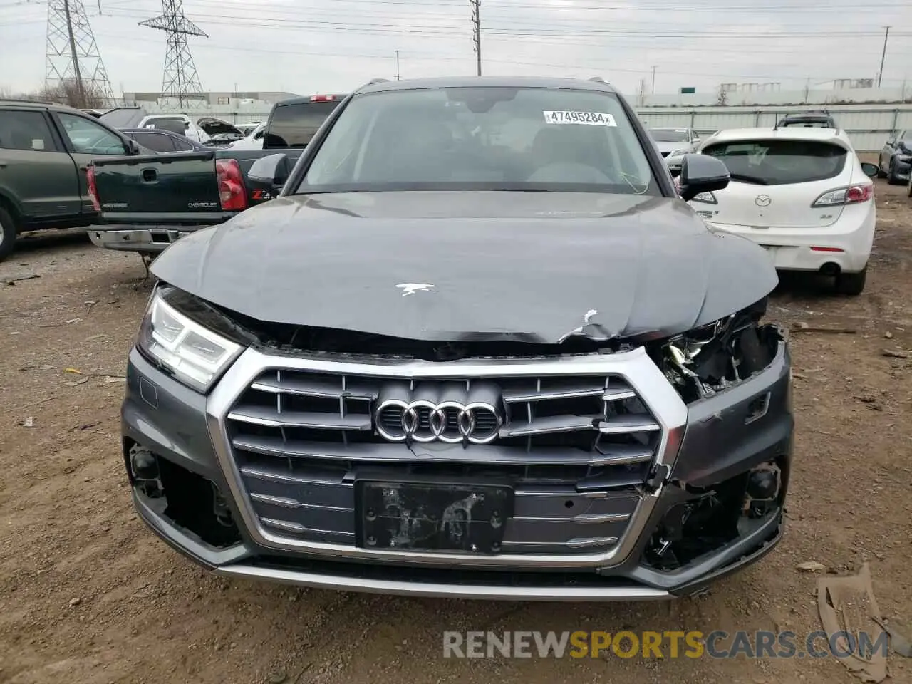 5 Photograph of a damaged car WA1CNAFY5L2001035 AUDI Q5 2020