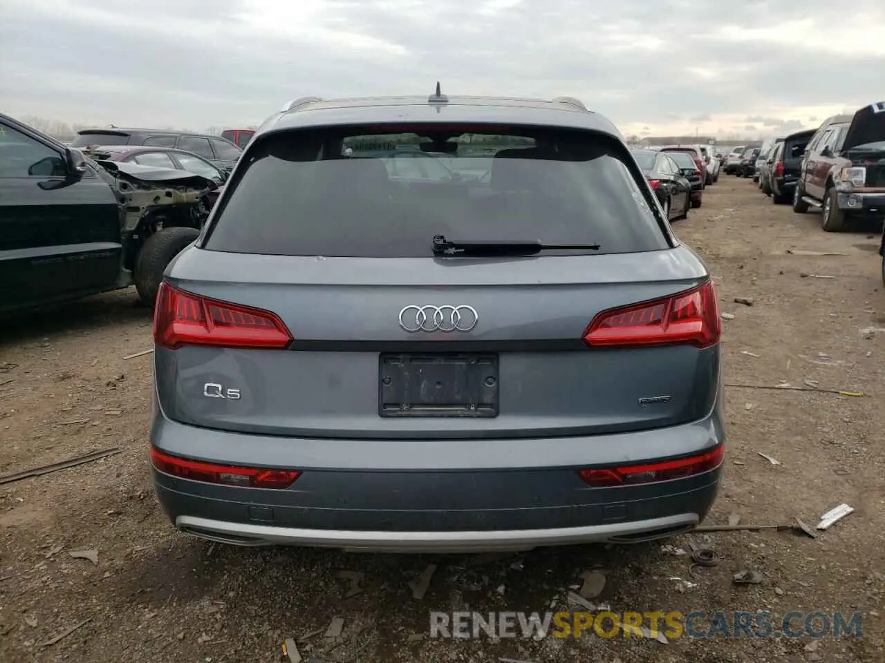 6 Photograph of a damaged car WA1CNAFY5L2001035 AUDI Q5 2020